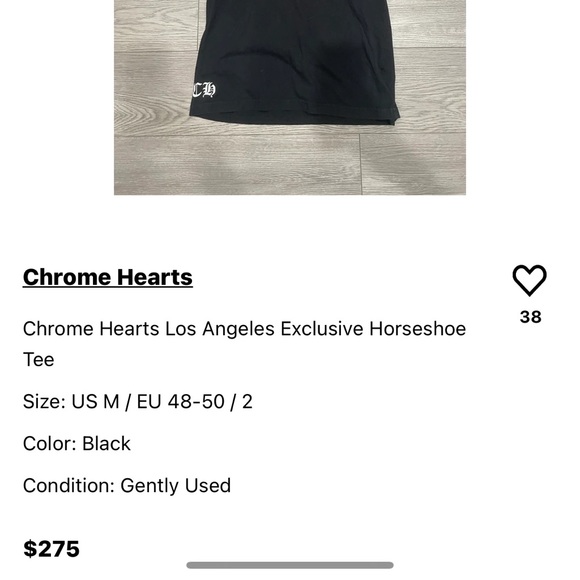 Chrome Hearts Tee - Picture 5 of 7